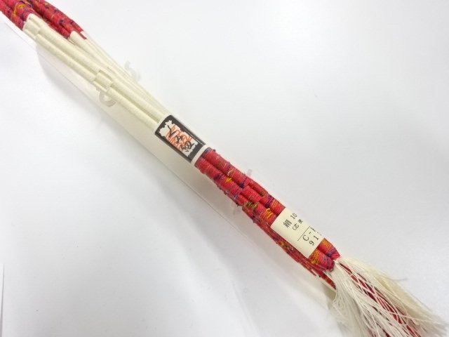 未使用品　正絹　手組帯締め